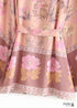 Kimono bohemio Violetta chic para mujer - Vestido rosa